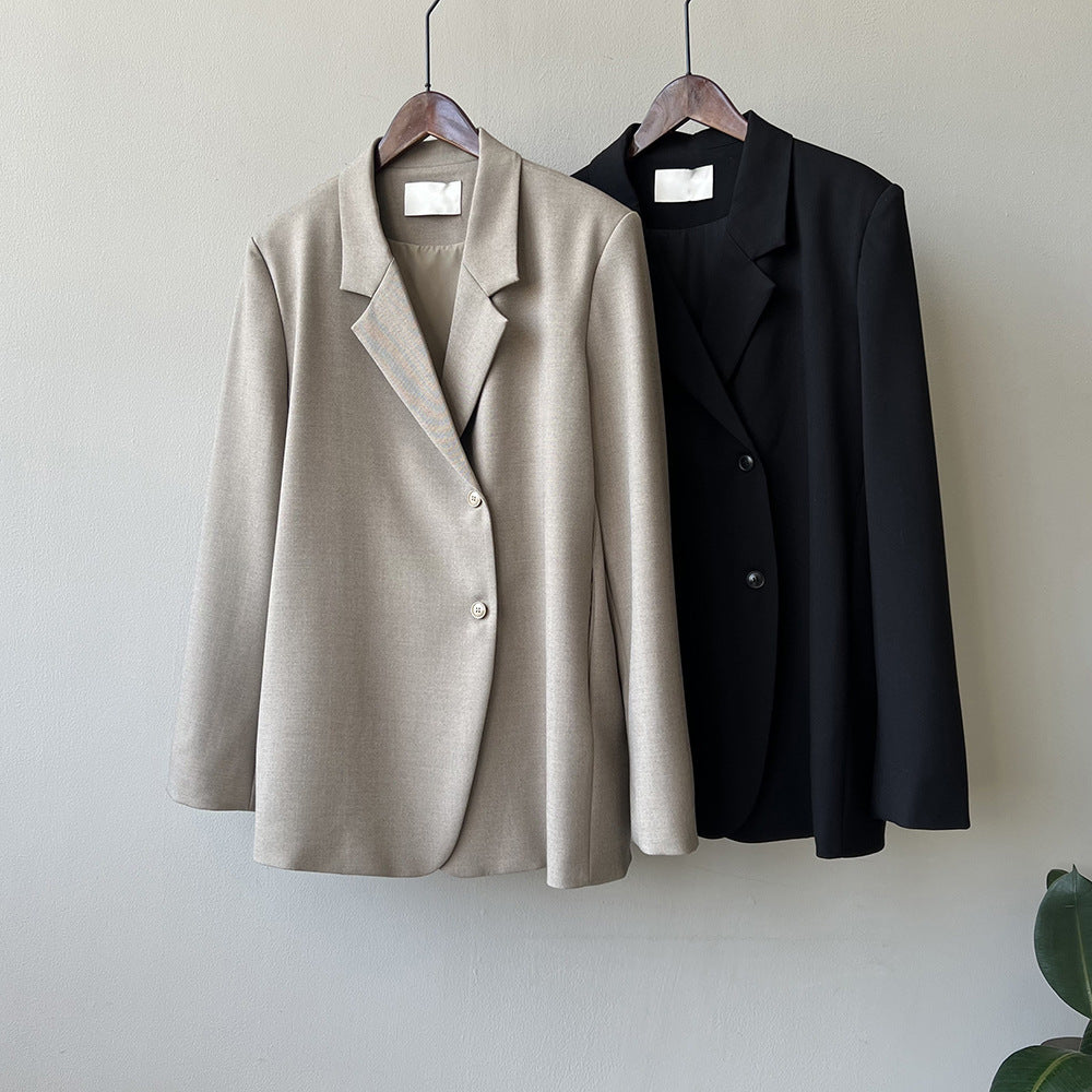 Asymmetrischer Blazer mit Rückenschlitz für Damen