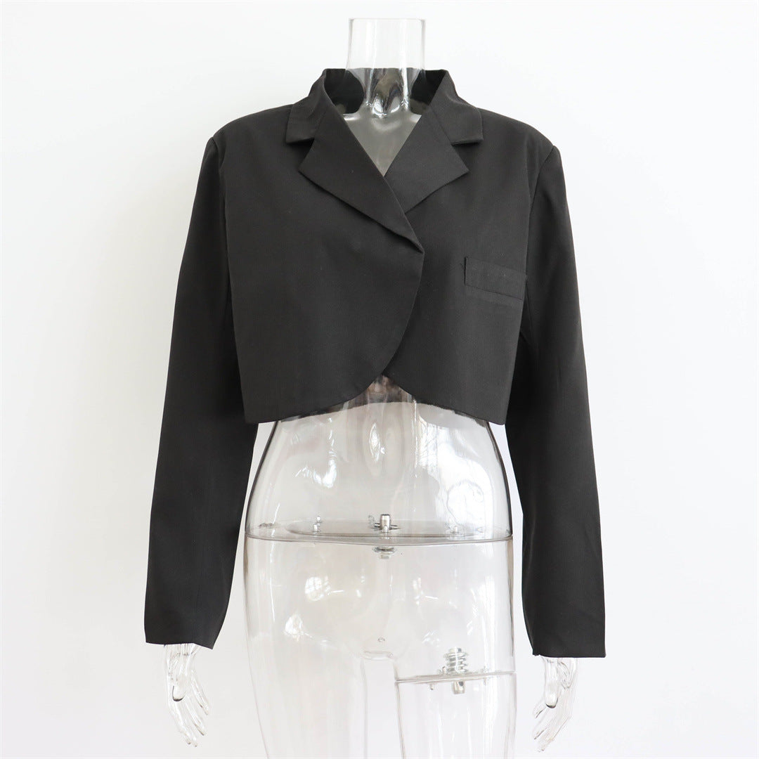 Sexy Crop-Blazer für Damen