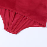 Satin Off-Shoulder Boning Corset Tube Top for Women