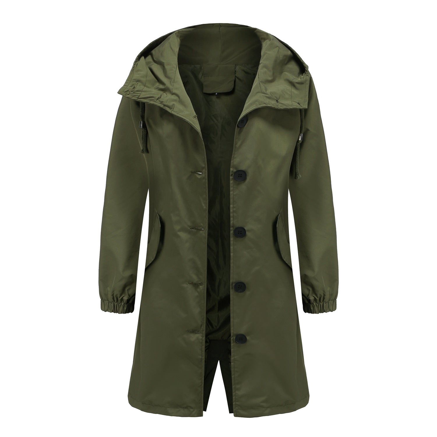 Waterproof Long Anorak Trench Coat
