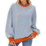 Greyish pink stripes