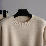 Casual Knit Sweater and Pants Two-Piece